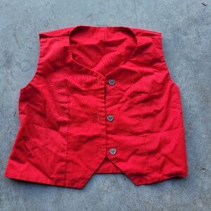 Children's Stylish Red Vest